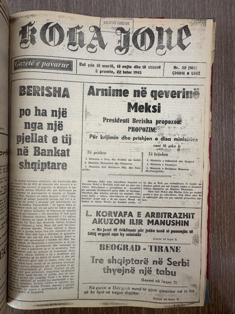 Koha Jonë 1993-10-22