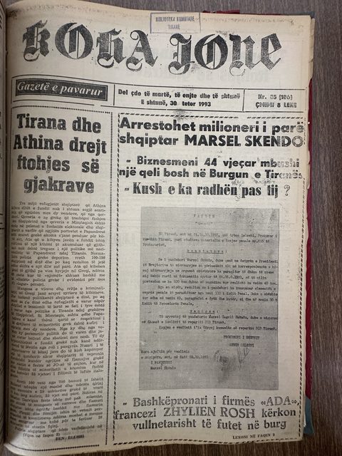 Koha Jonë 1993-10-30