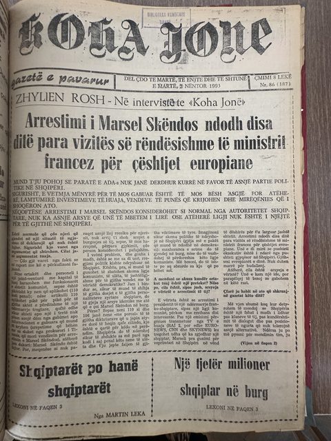 Koha Jonë 1993-11-02