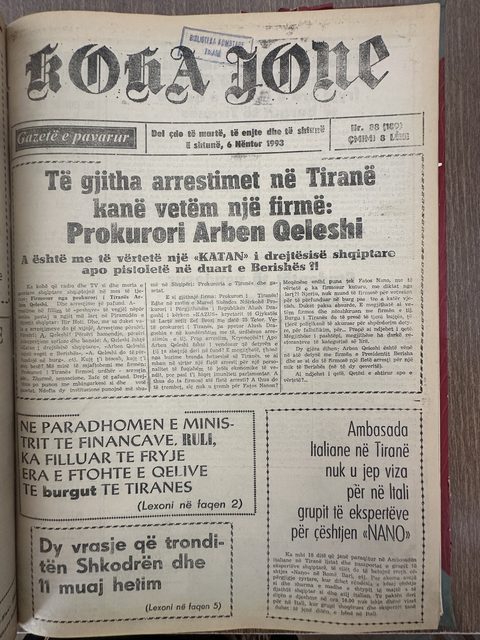 Koha Jonë 1993-11-06