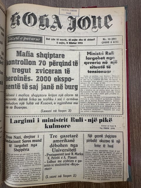 Koha Jonë 1993-11-11