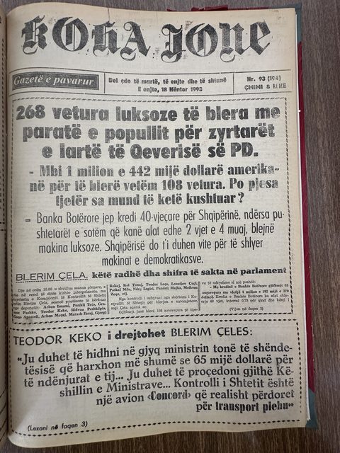Koha Jonë 1993-11-18