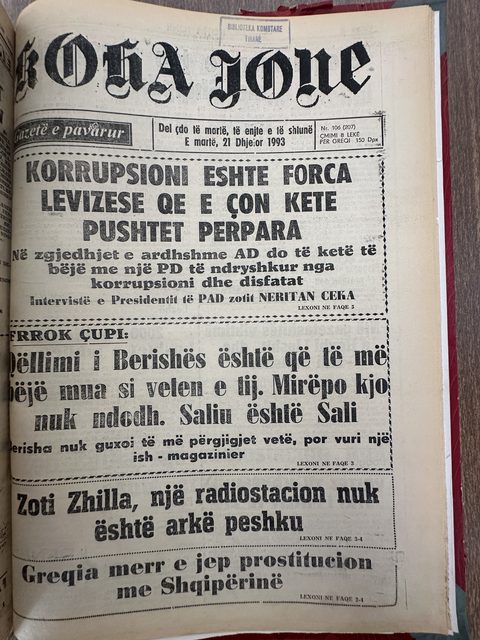 Koha Jonë 1993-12-21