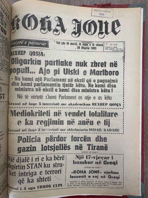 Koha Jonë 1993-12-28