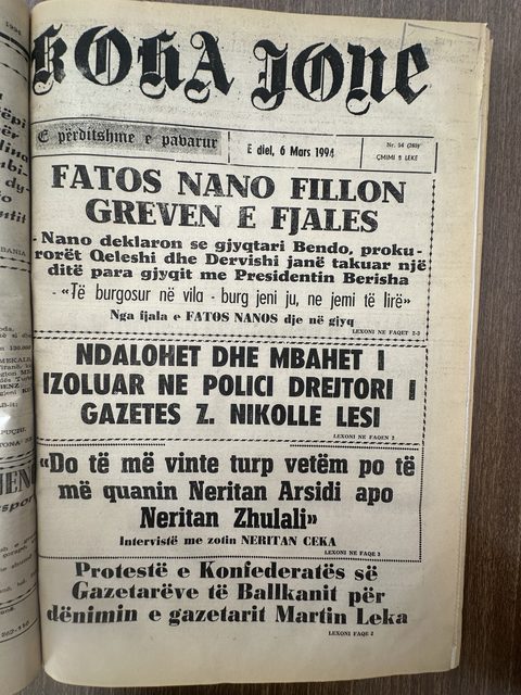 Koha Jonë 1994-03-06
