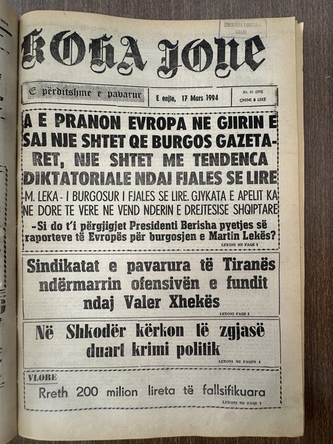 Koha Jonë 1994-03-17