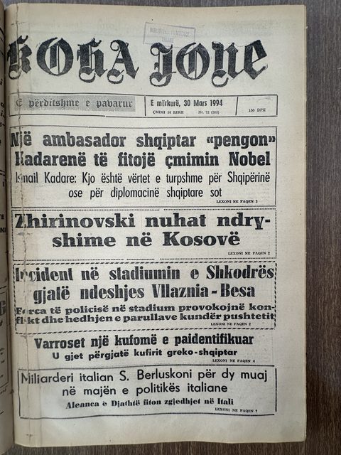 Koha Jonë 1994-03-30