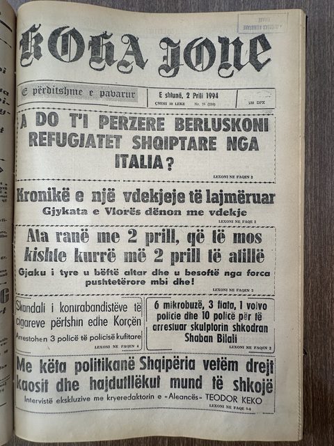 Koha Jonë 1994-04-02