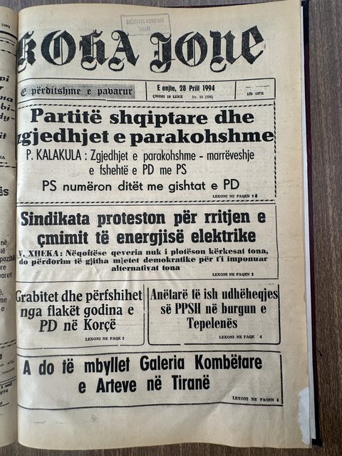 Koha Jonë 1994-04-28