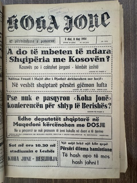 Koha Jonë 1994-05-08
