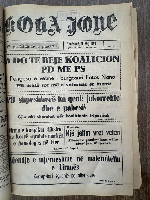 Koha Jonë 1994-05-11