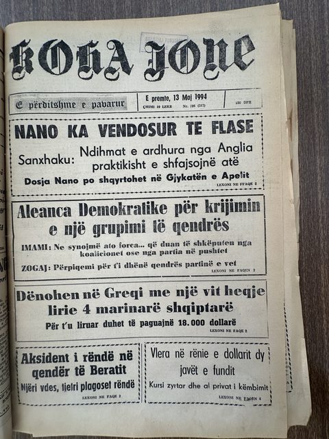 Koha Jonë 1994-05-13