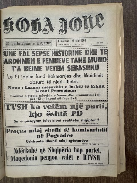 Koha Jonë 1994-05-25