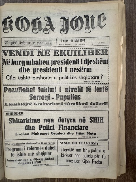 Koha Jonë 1994-05-26