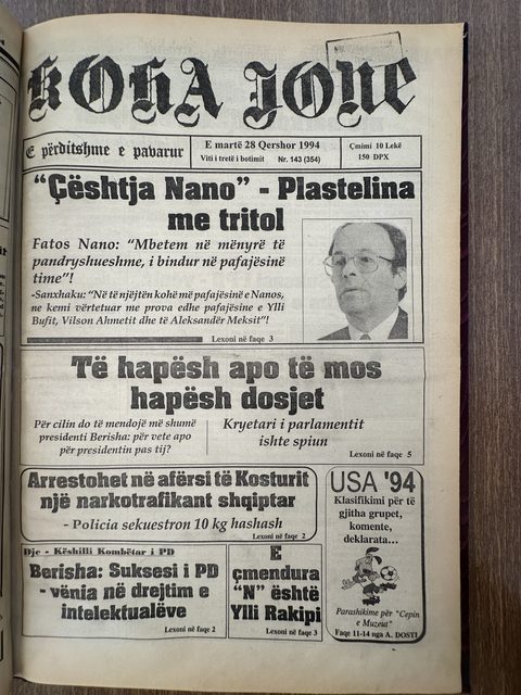 Koha Jonë 1994-06-28