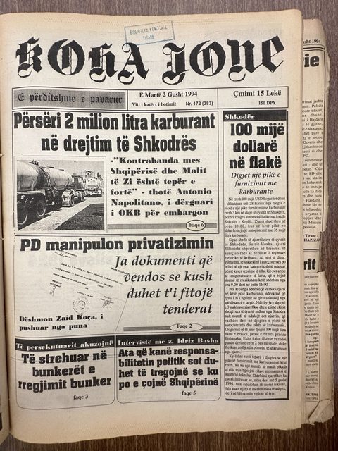 Koha Jonë 1994-08-02
