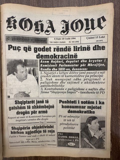 Koha Jonë 1994-08-18