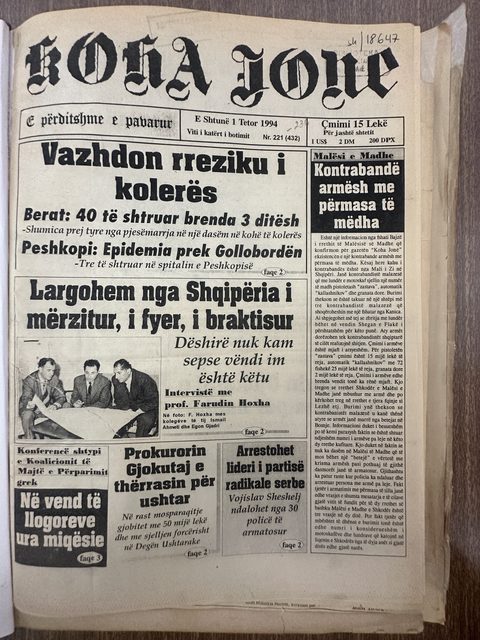 Koha Jonë 1994-10-01