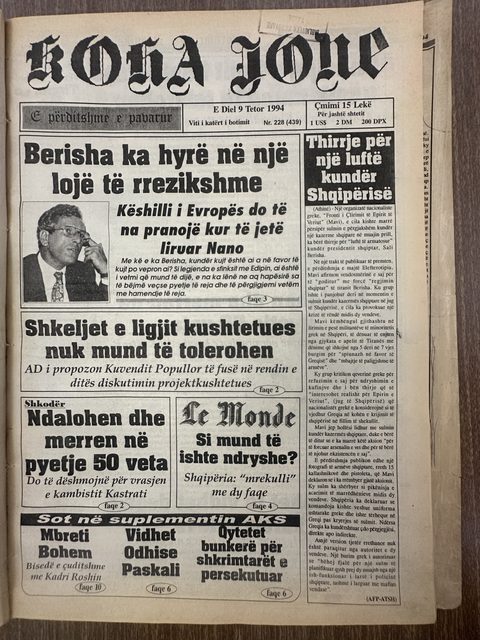Koha Jonë 1994-10-09