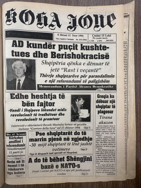 Koha Jonë 1994-10-15