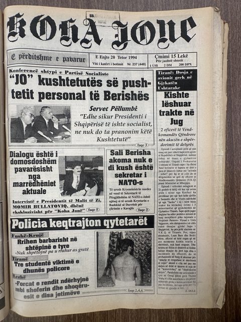 Koha Jonë 1994-10-20
