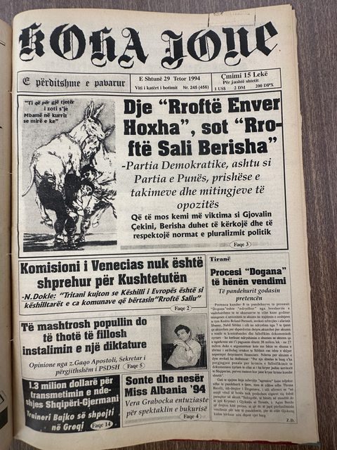 Koha Jonë 1994-10-29