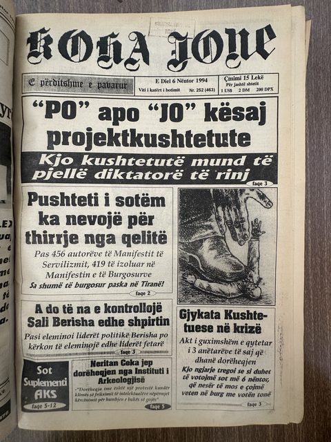 Koha Jonë 1994-11-06