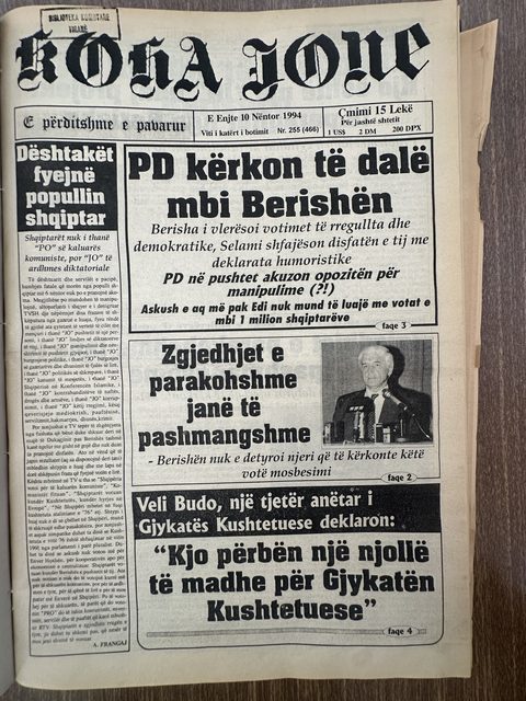 Koha Jonë 1994-11-10