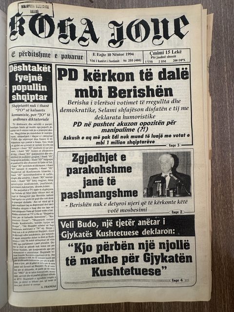 Koha Jonë 1994-11-10