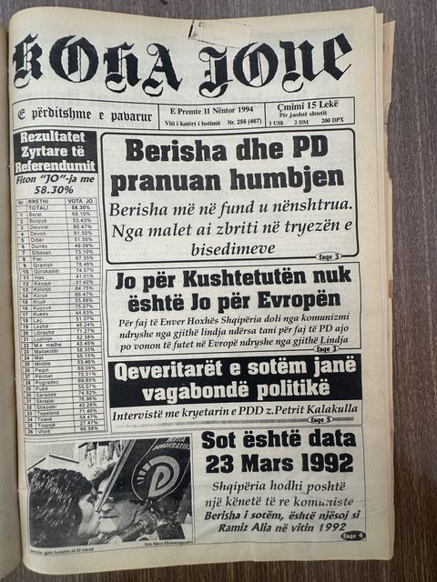 Koha Jonë 1994-11-11