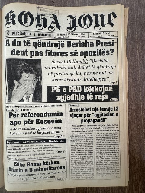 Koha Jonë 1994-11-12