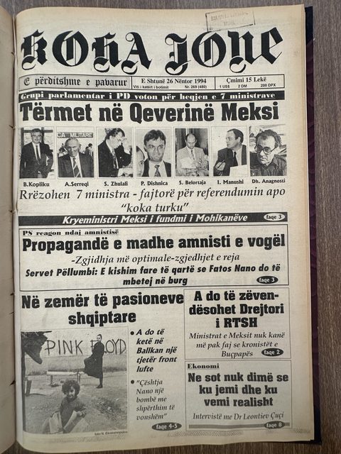 Koha Jonë 1994-11-26