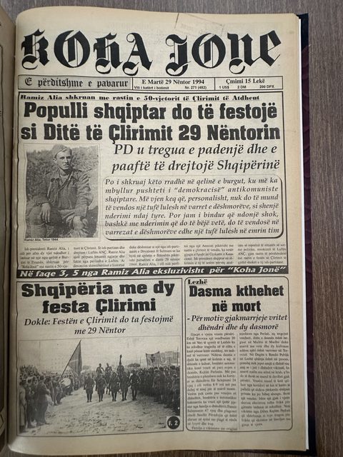Koha Jonë 1994-11-29