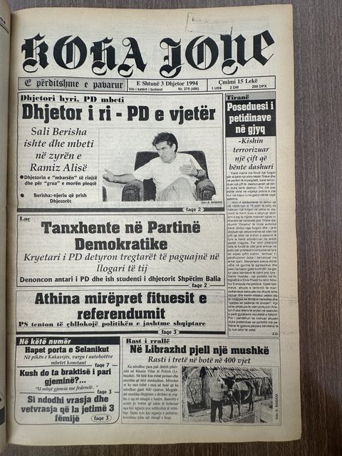 Koha Jonë 1994-12-03