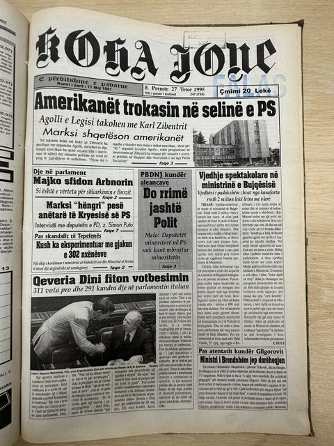 Koha Jonë 1995-10-27