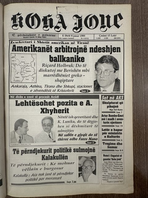 Koha Jonë 1995-01-08