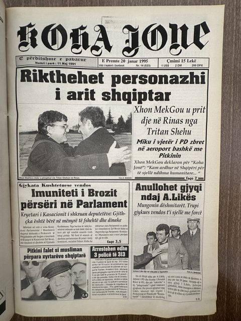 Koha Jonë 1995-01-20