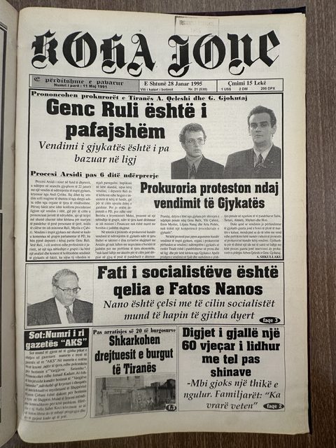 Koha Jonë 1995-01-28