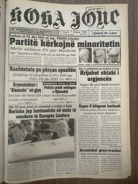Koha Jonë 1995-11-07