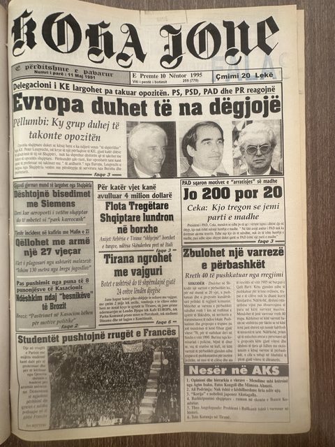 Koha Jonë 1995-11-10