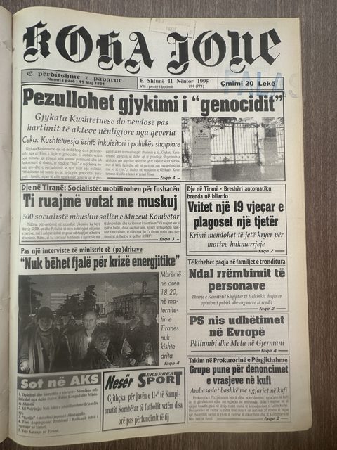 Koha Jonë 1995-11-11