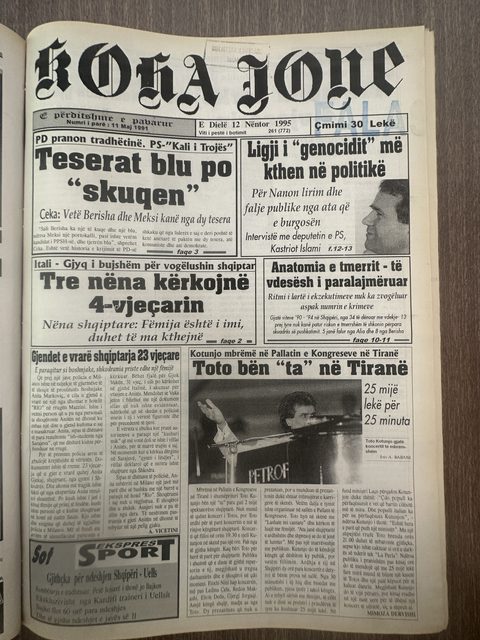 Koha Jonë 1995-11-12