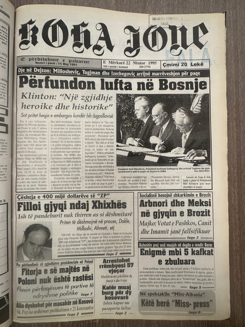 Koha Jonë 1995-11-22