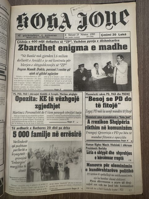 Koha Jonë 1995-11-25