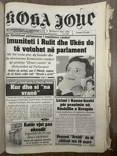 Koha Jonë 1995-03-08