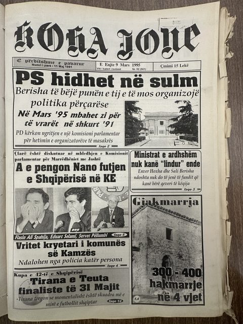Koha Jonë 1995-03-09