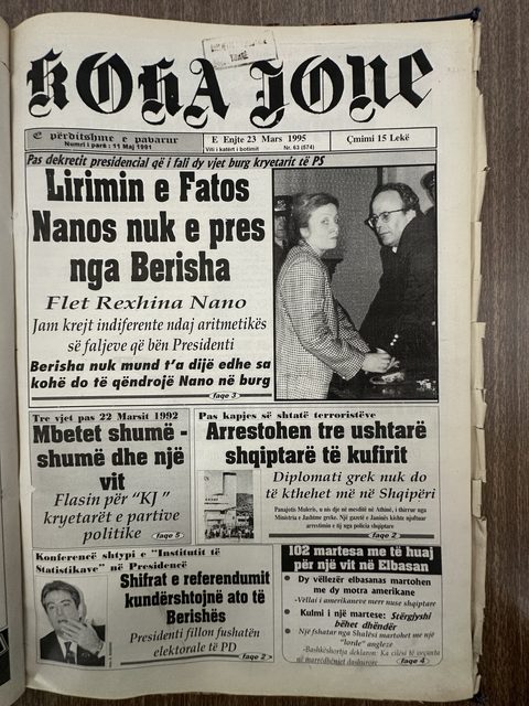 Koha Jonë 1995-03-23