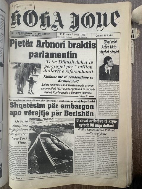 Koha Jonë 1995-04-07