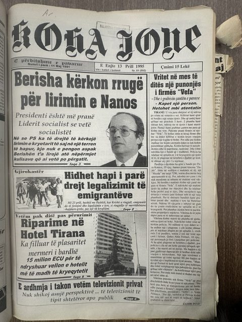 Koha Jonë 1995-04-13