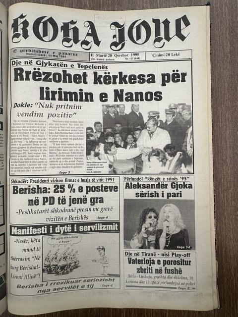 Koha Jonë 1995-06-20